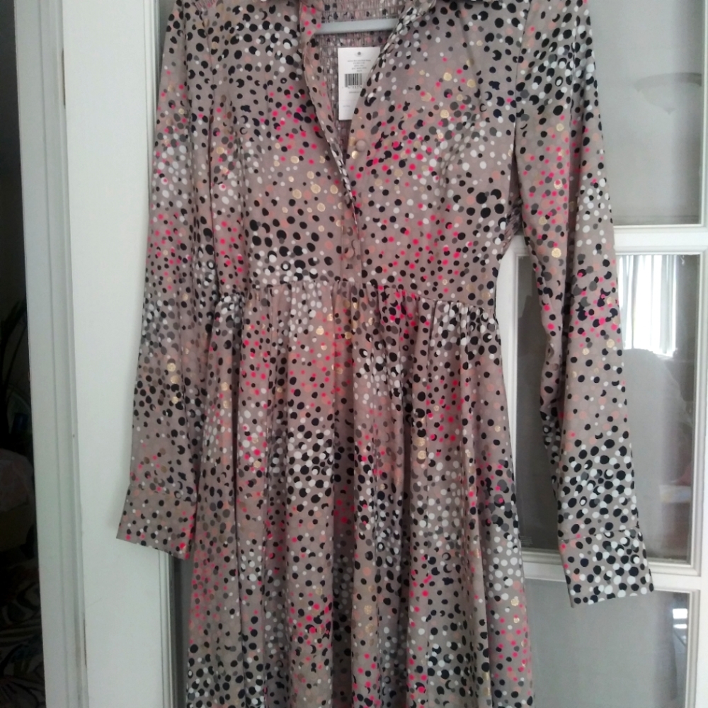 Kate Spade long sleeve dress